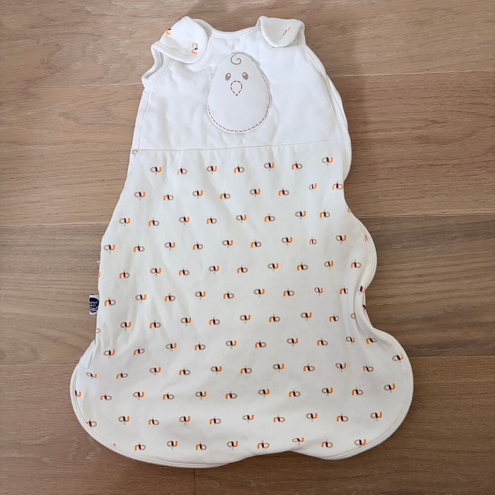 Nested Bean Zen Classic Sleep Sack Monogram Amber Small 0-6 Months